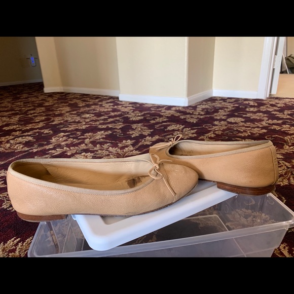 Chanel ballet flats beige - Picture 1 of 7